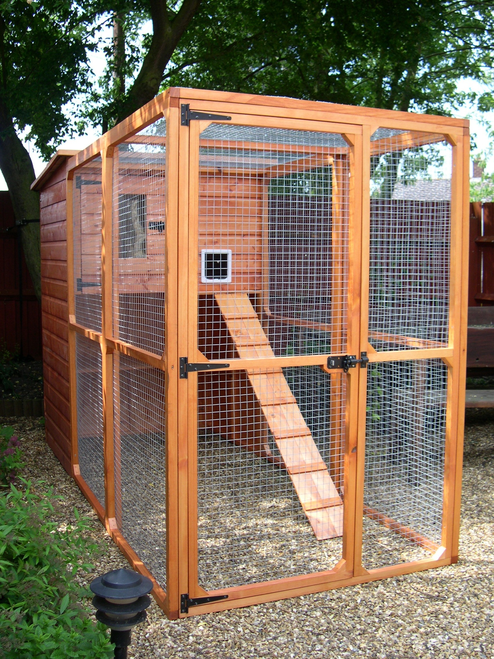 Building a catio – an outside cat enclosure